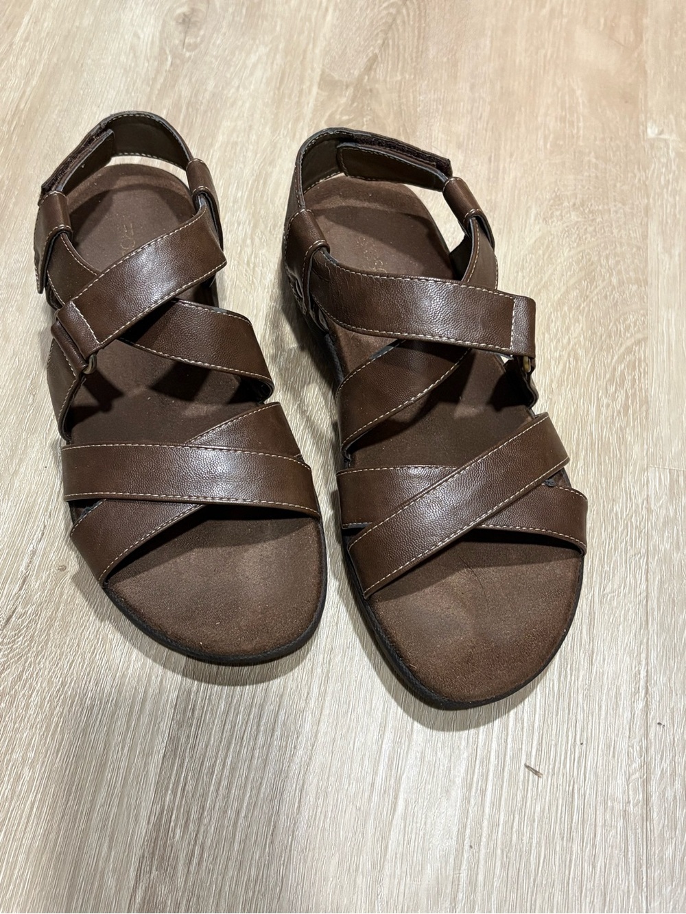 AEROSOLES Brown Strappy Sandals